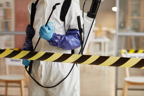Professional Hoarding Cleanup technician working in Rosalie, NE